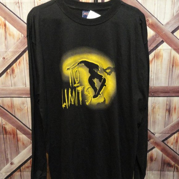 Jansport Other - No Limits Skate boarding graphic long sleeve T~NWT~Xgames~heavy cotton